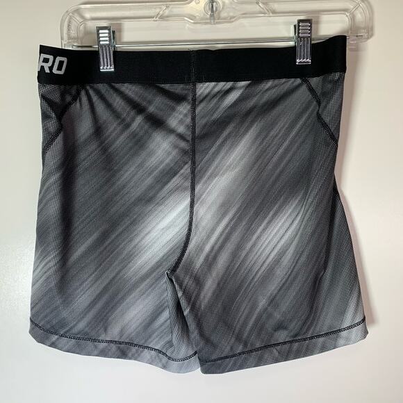 Nike Pro Cool Shorts Women’s XL Gray Compression Training Spandex - Picture 3 of 14